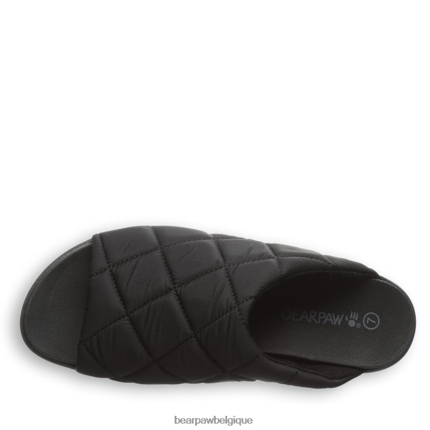 BEARPAW audrey femmes 6PN848477 noir des sandales