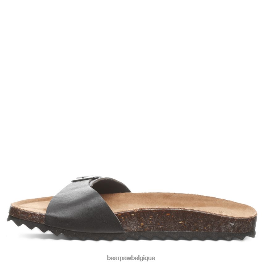 BEARPAW ava femmes 6PN848395 noir des sandales