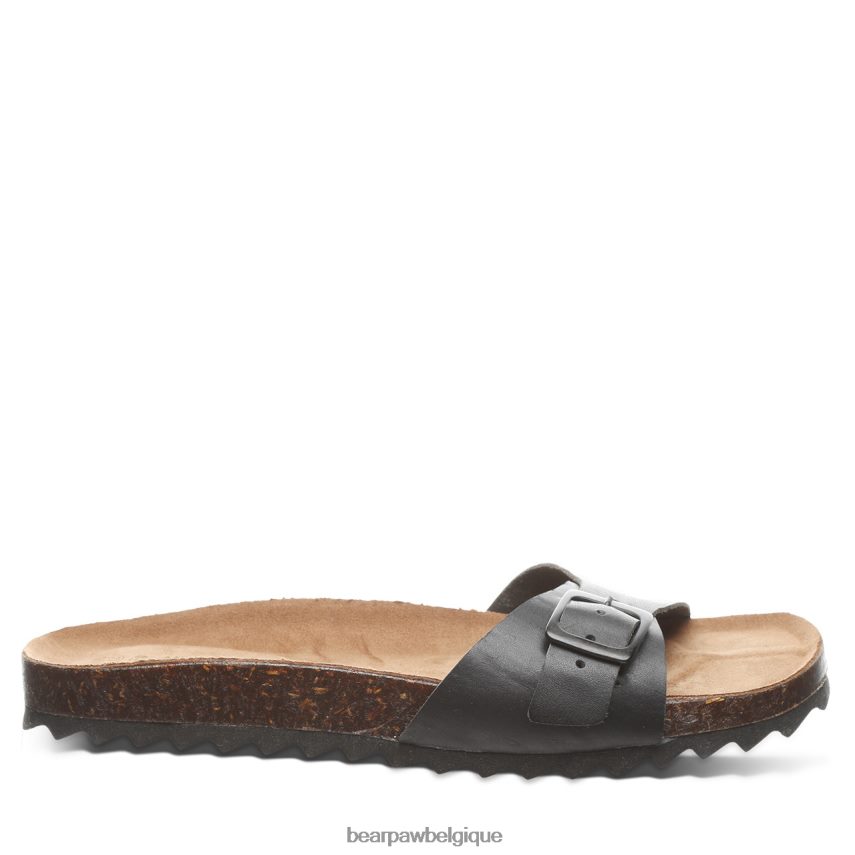 BEARPAW ava femmes 6PN848395 noir des sandales