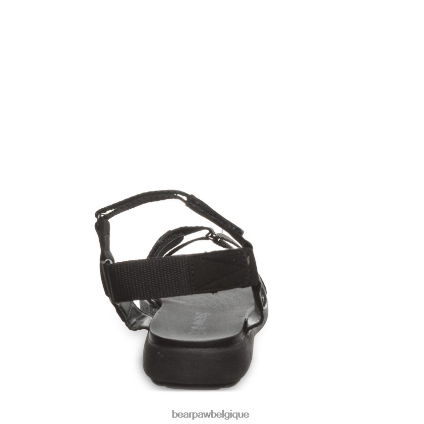 BEARPAW becca femmes 6PN848473 noir des sandales