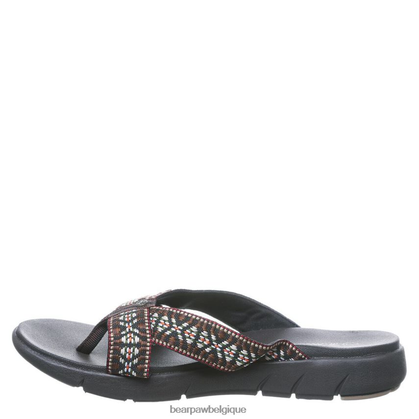 BEARPAW genévrier femmes 6PN848496 chocolat des sandales