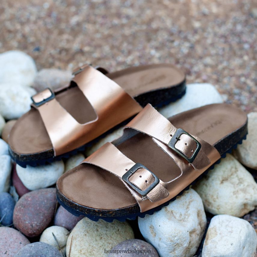 BEARPAW juliette femmes 6PN848456 or rose des sandales