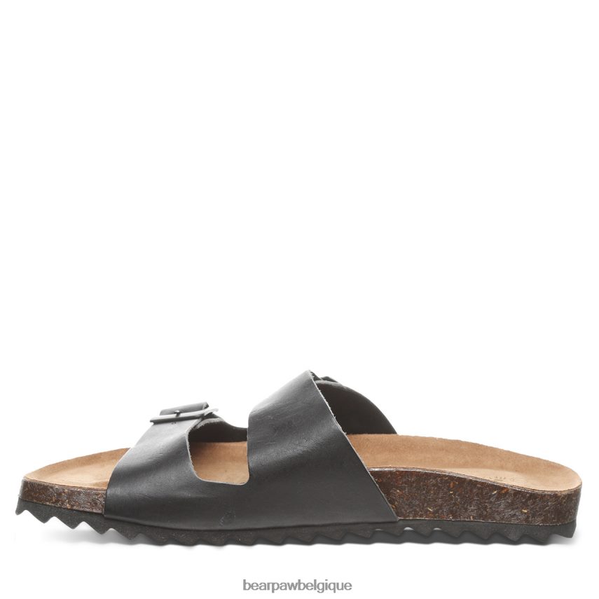 BEARPAW juliette femmes 6PN848457 noir des sandales