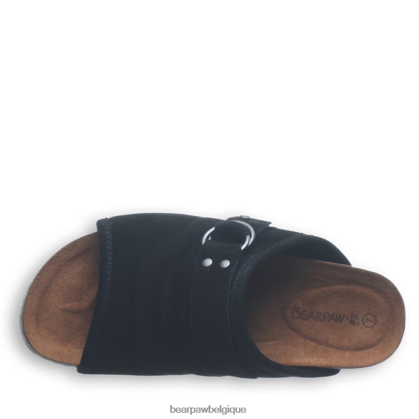 BEARPAW lillie femmes 6PN848466 noir des sandales