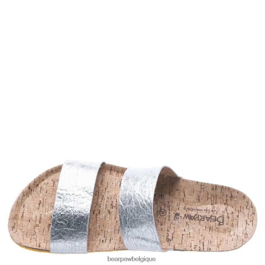 BEARPAW lilo femmes 6PN848502 argent des sandales