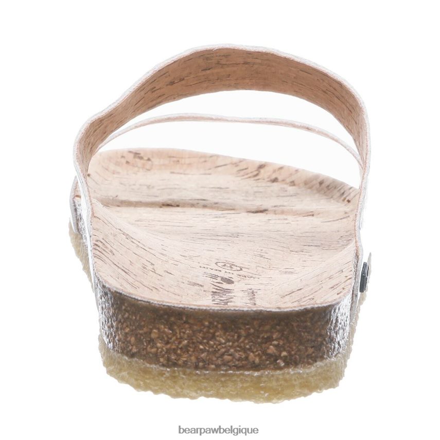 BEARPAW lilo femmes 6PN848502 argent des sandales