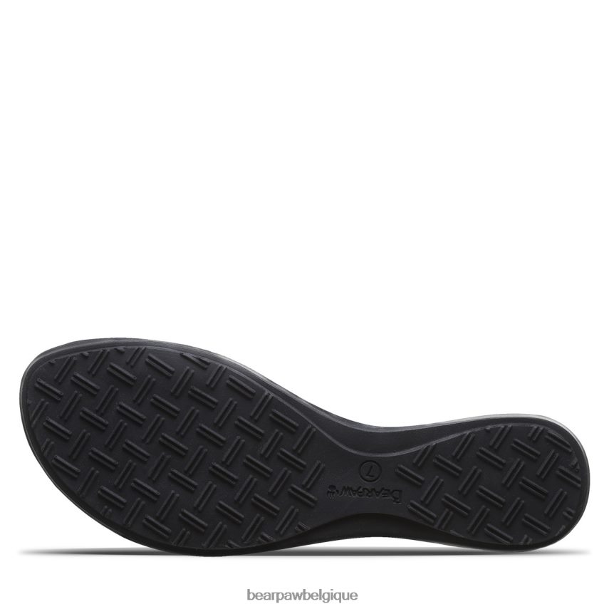 BEARPAW Élisa femmes 6PN848384 noir des sandales