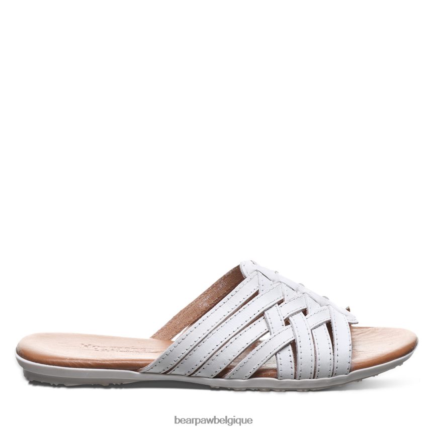 BEARPAW Élisa femmes 6PN848385 blanc des sandales