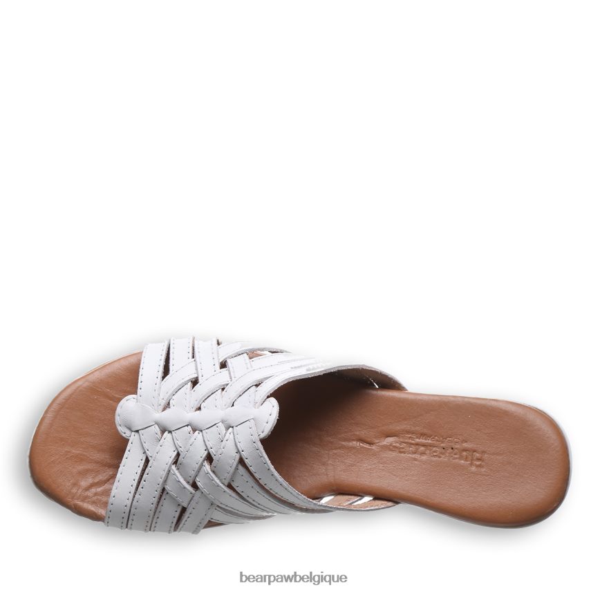 BEARPAW Élisa femmes 6PN848385 blanc des sandales