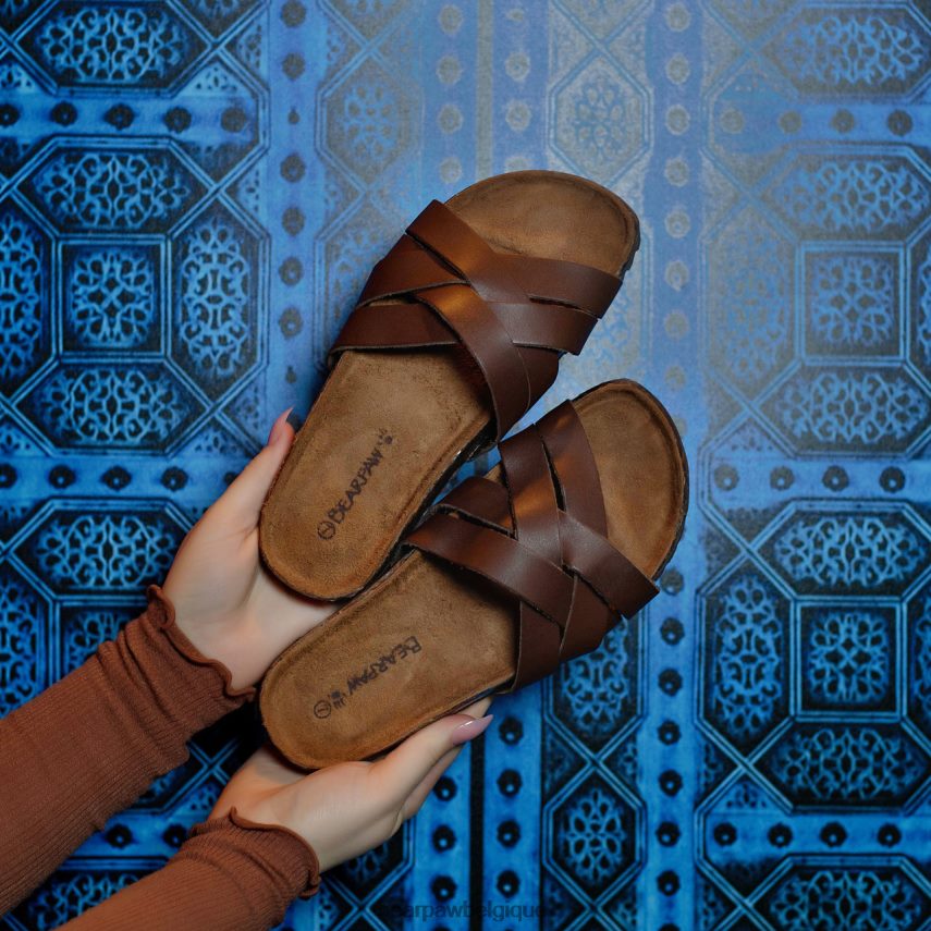 BEARPAW martine femmes 6PN848358 noyer des sandales