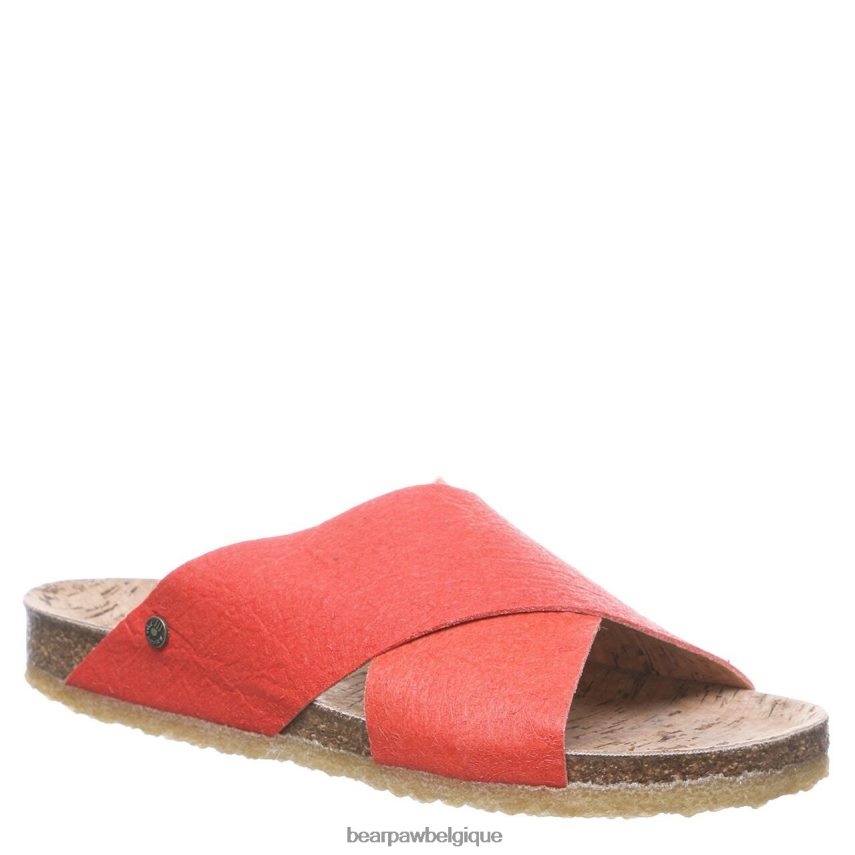 BEARPAW pina femmes 6PN848503 paprika des sandales