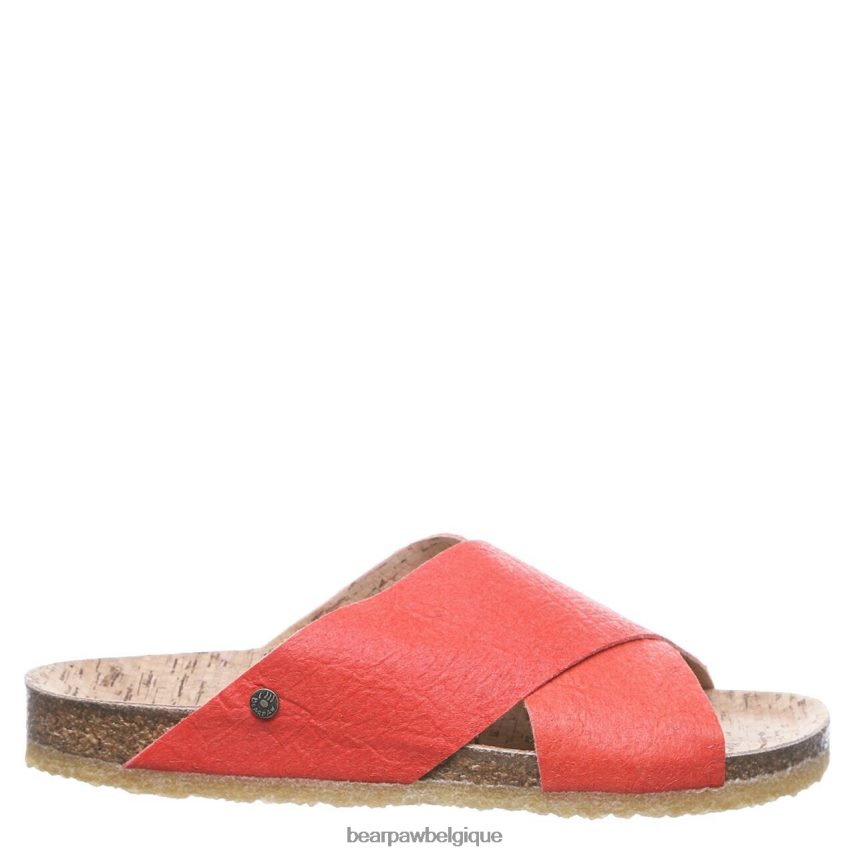 BEARPAW pina femmes 6PN848503 paprika des sandales
