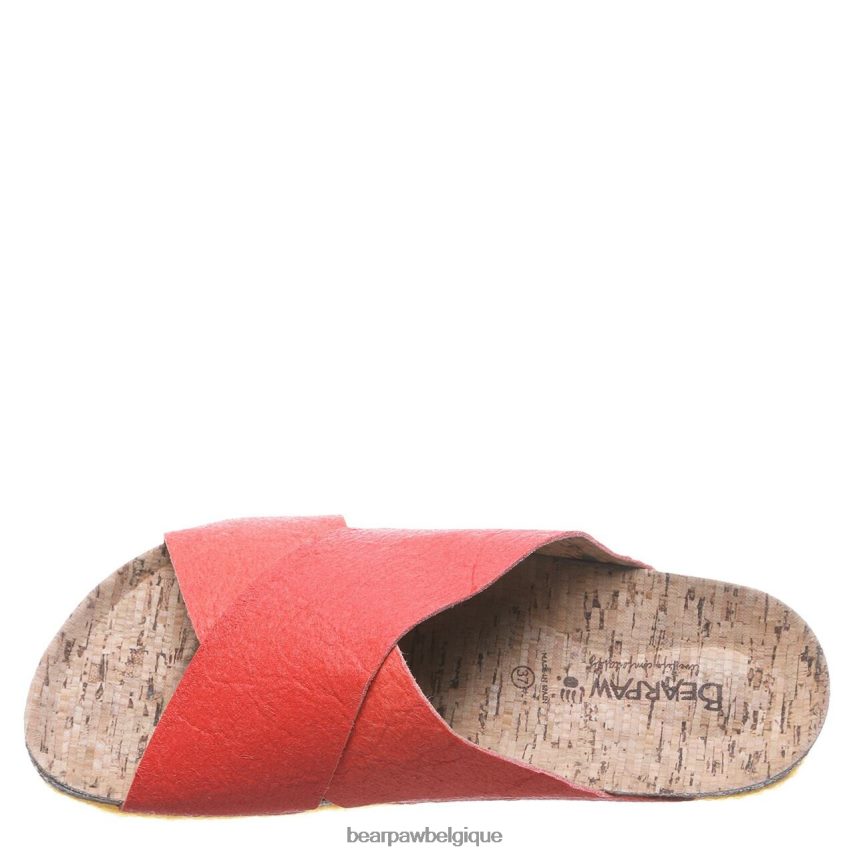 BEARPAW pina femmes 6PN848503 paprika des sandales