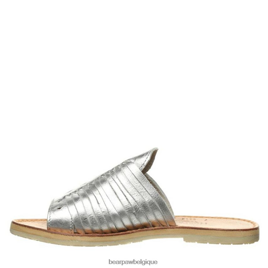 BEARPAW rose femmes 6PN848428 argent des sandales