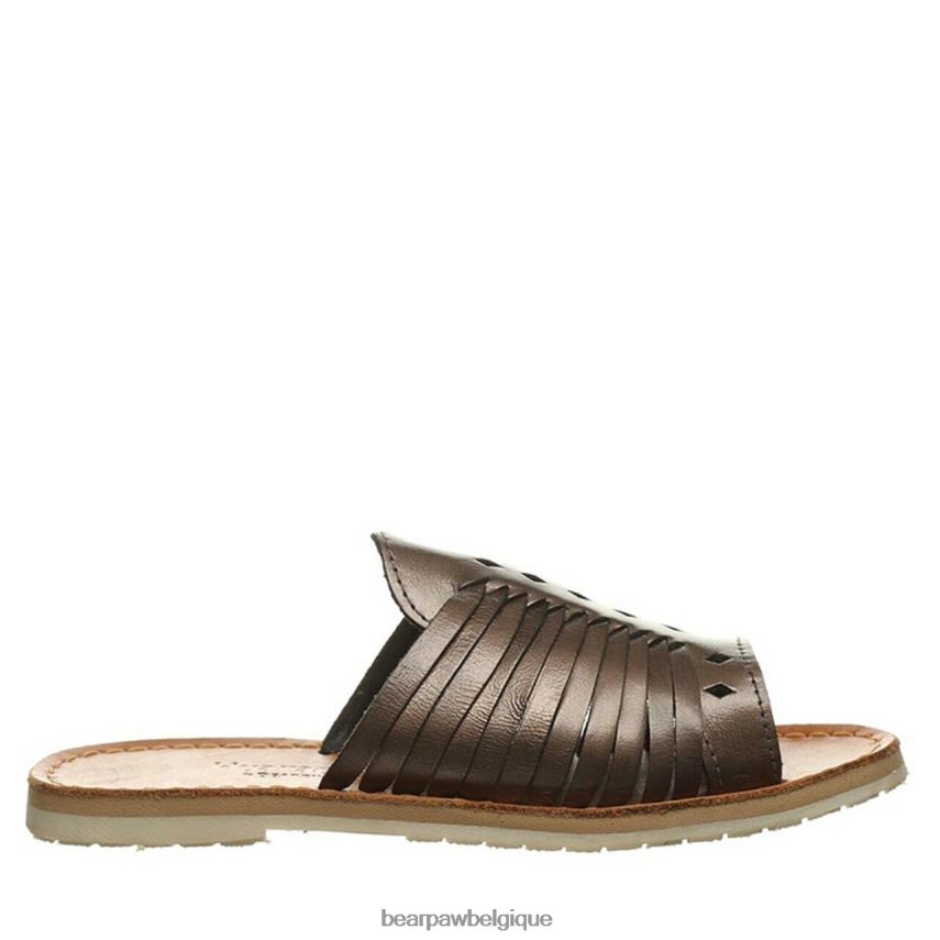 BEARPAW rose femmes 6PN848494 bronze à canon des sandales