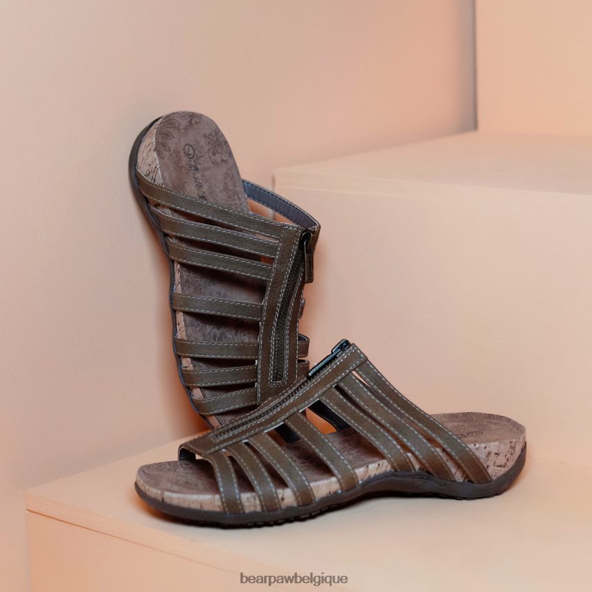 BEARPAW sabrine femmes 6PN848361 brun des sandales