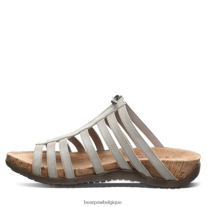 BEARPAW sabrine femmes 6PN848401 argent des sandales