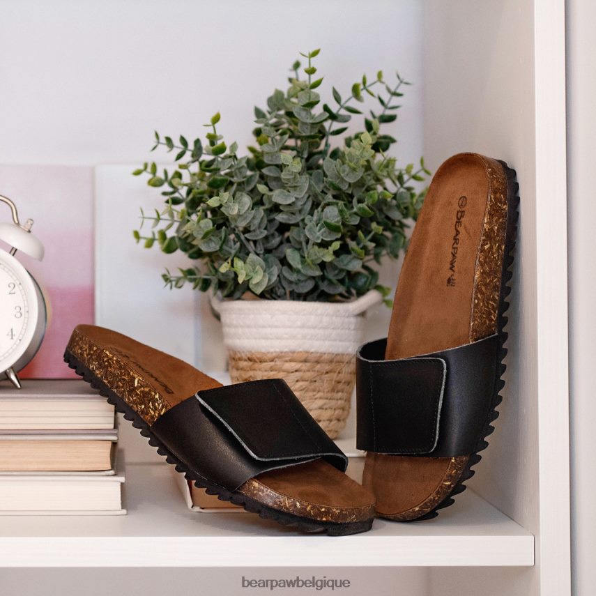 BEARPAW sibylle femmes 6PN848369 noir des sandales