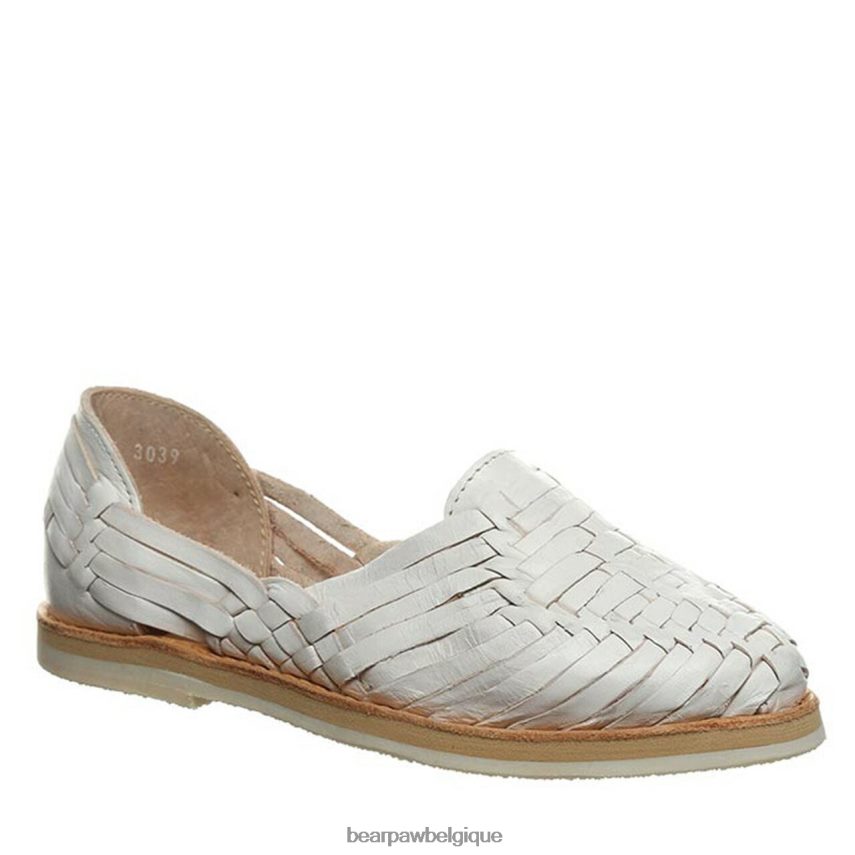 BEARPAW silvia femmes 6PN848425 blanc des sandales
