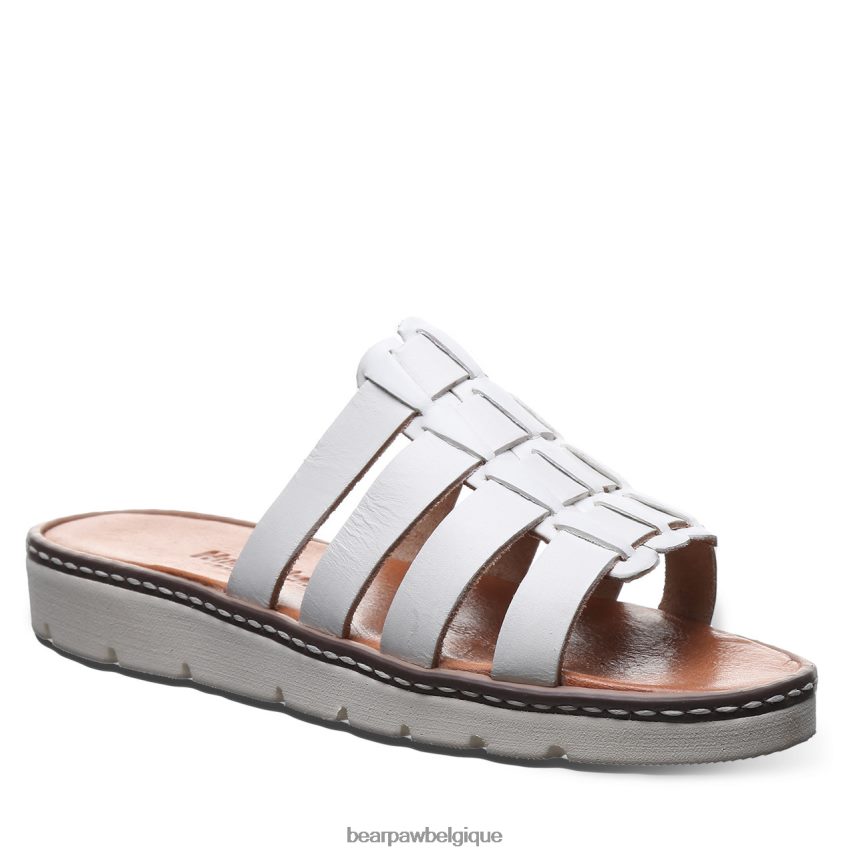 BEARPAW vanessa femmes 6PN848444 blanc des sandales