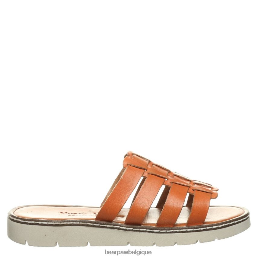 BEARPAW vanessa femmes 6PN848481 orange des sandales