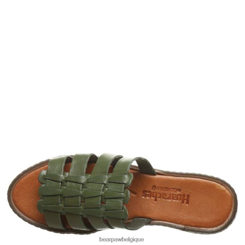 BEARPAW vanessa femmes 6PN848482 vert militaire des sandales
