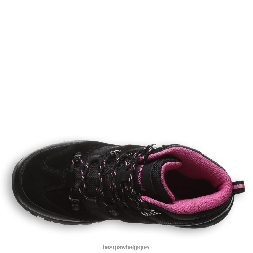 BEARPAW la Corse femmes 6PN848340 noir/fuschia randonneurs