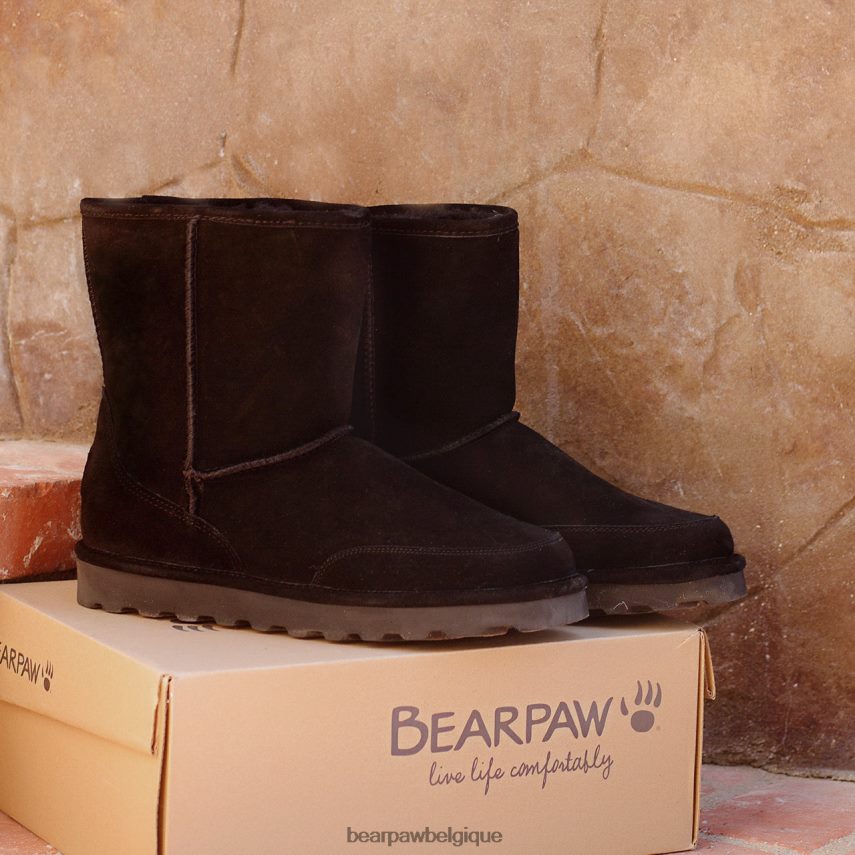 BEARPAW Brady large Hommes 6PN848511 noir bottes