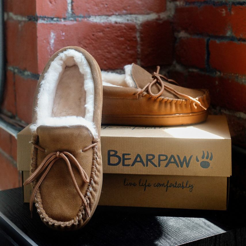BEARPAW moc ii Hommes 6PN848533 hickory chaussons