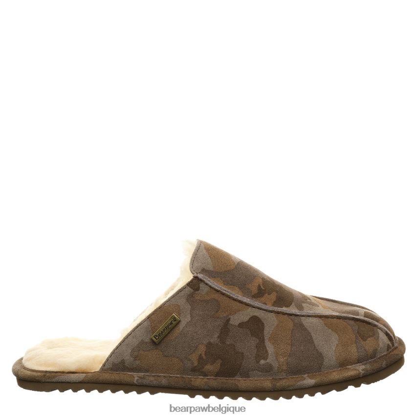 BEARPAW pierre Hommes 6PN848538 camouflage terre chaussons