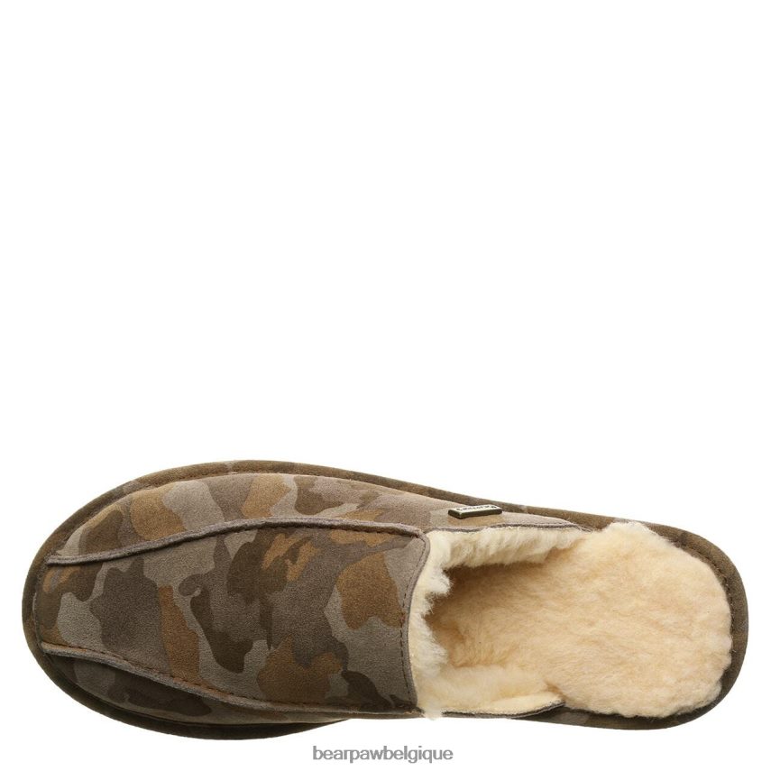 BEARPAW pierre Hommes 6PN848538 camouflage terre chaussons
