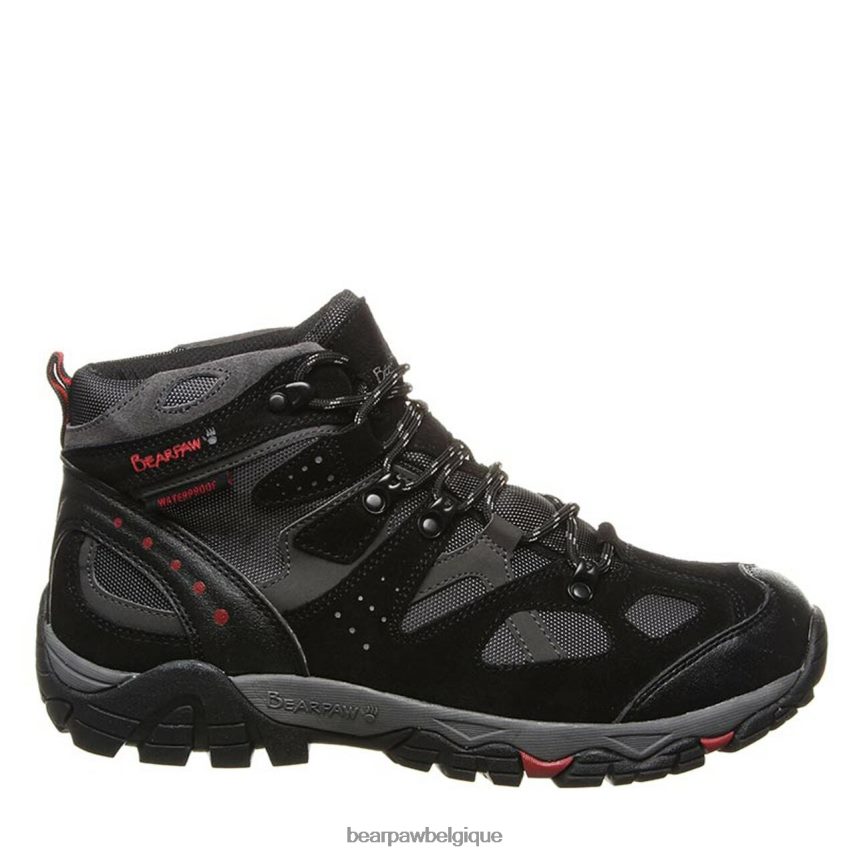 BEARPAW bloc large Hommes 6PN848557 gris noir randonneurs